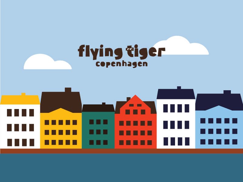 Flying Tiger Copenhagen Rebranding 썸네일