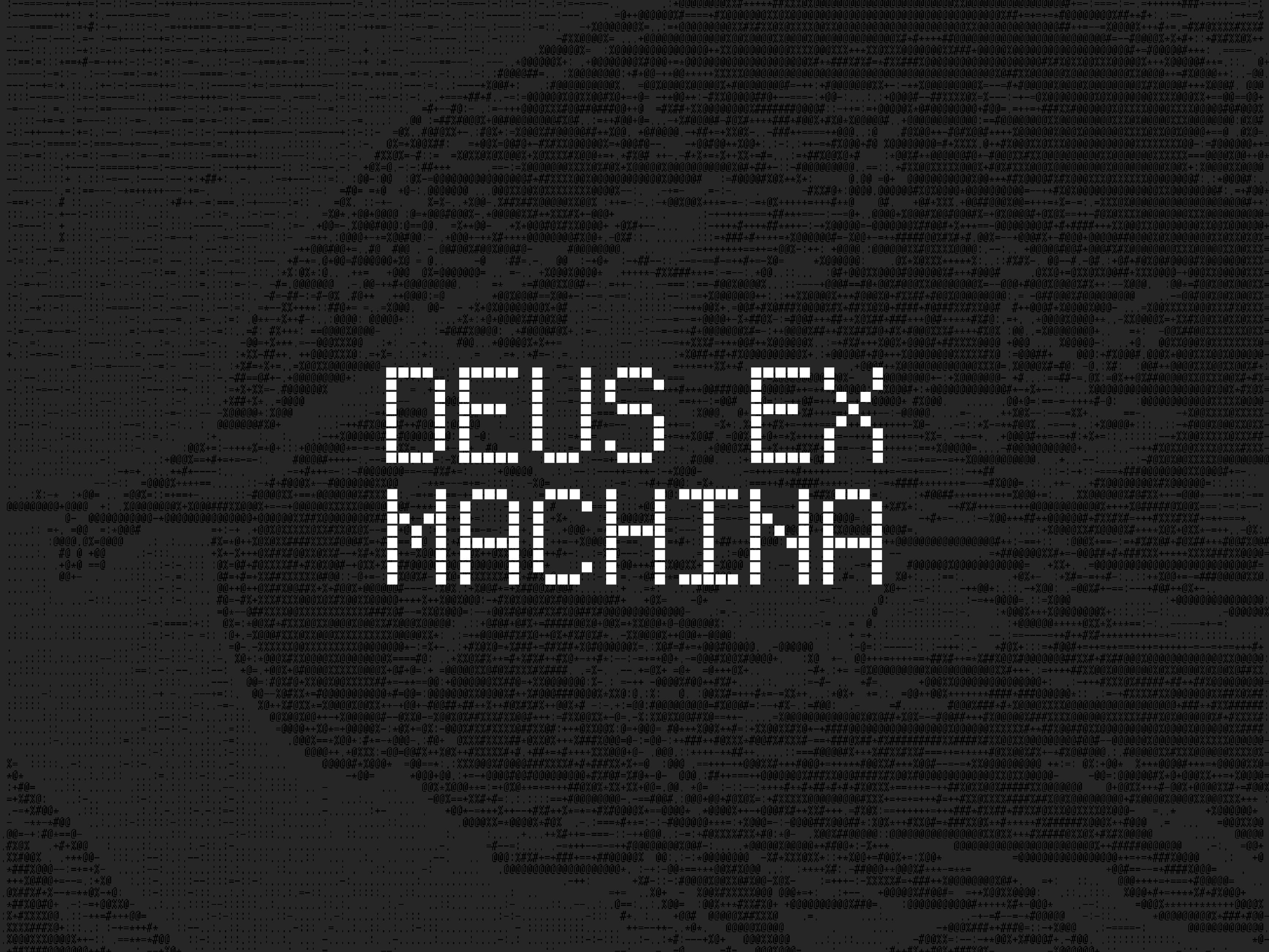 Deus ex Machina - 기계 장치에서 나온 신 썸네일